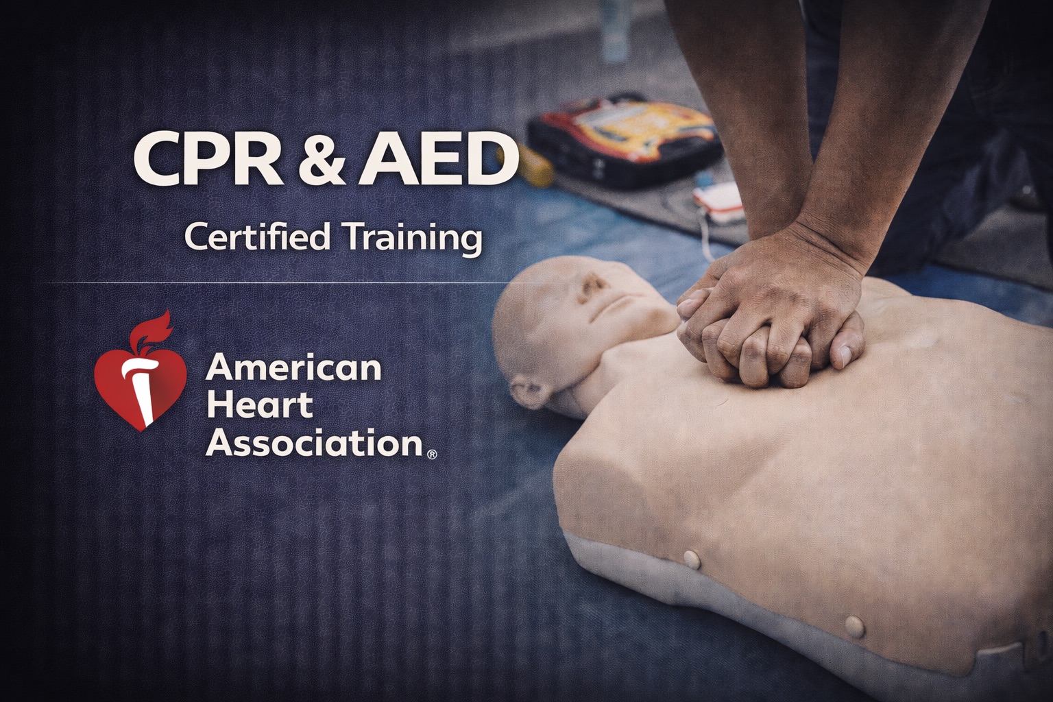 CPR, First Aid & AED Certification