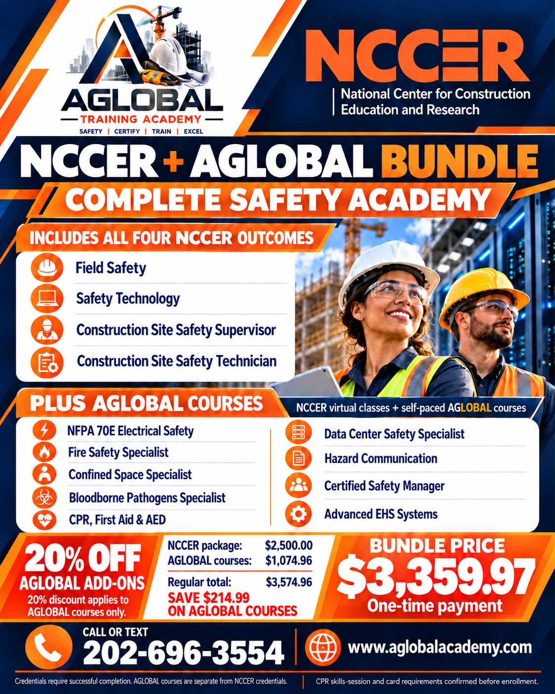 Complete Safety Academy training bundle flyer